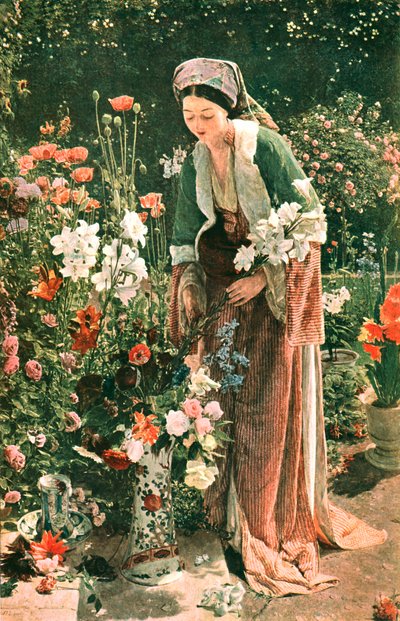 في حديقة Beys ، 1865 ، c1902. بواسطة غير معروف