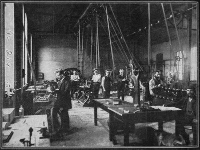 في ترانسفال - بريتوريا منت قبل أن يستولي عليها البريطانيون ، 1900 بواسطة غير معروف
