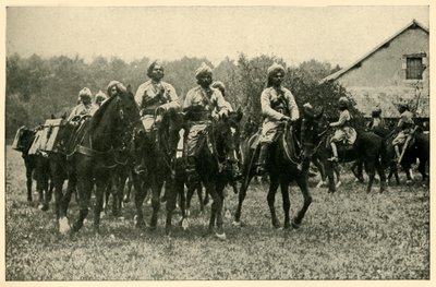 الجنود الهنود في الجبهة ، الحرب العالمية الأولى ، 1914 ، c1920. بواسطة غير معروف