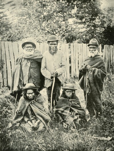 السكان الأصليون في غرب أستراليا ، 1901. بواسطة غير معروف