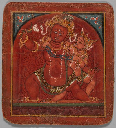 بطاقة البدء Tsakalis: Hayagriva ، أوائل القرن الخامس عشر. بواسطة غير معروف