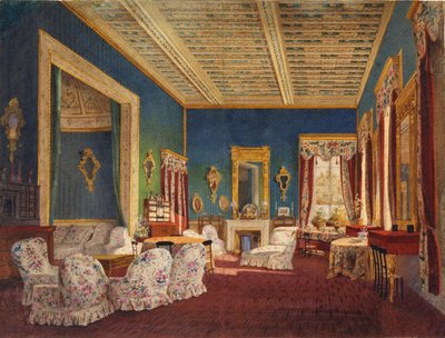 الداخلية في Talyzins Manor House Denezhnikovo بواسطة غير معروف