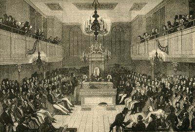 داخل مجلس العموم ، 1834 ، 1881. بواسطة غير معروف