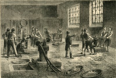 داخل النعناع ، c1872. بواسطة غير معروف
