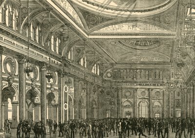 داخل التبادل الملكي ، 1898. بواسطة غير معروف