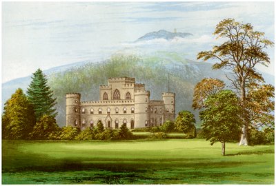 قلعة Inveraray ، Argyllshire ، اسكتلندا ، موطن دوق Argyll ، c1880 بواسطة غير معروف