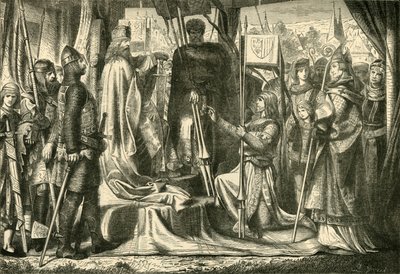 استثمار هنري جاسوميرغوت كأول دوق للنمسا ، 1156 ، 1890. بواسطة غير معروف