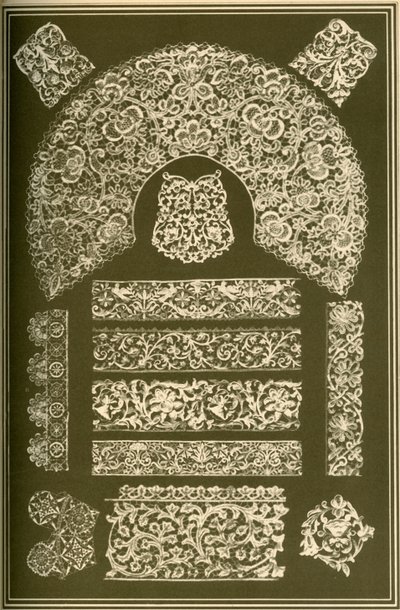 دانتيل عصر النهضة الإيطالي ، 1898. بواسطة غير معروف