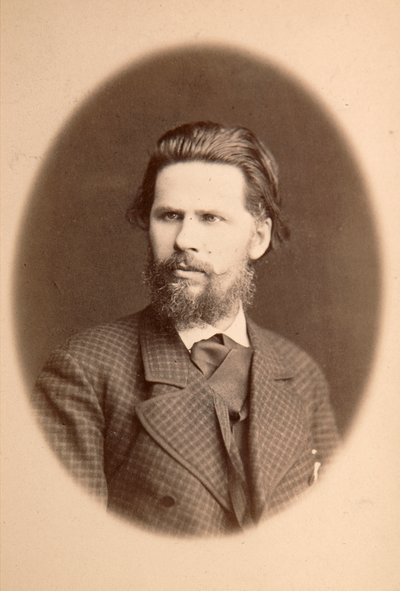 إيفان كرامسكوي ، فنان روسي ، 1870 بواسطة غير معروف
