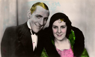 جاك هولبرت 1892-1978 وزوجته Cicely Courtneidge 1893-1980 ، الممثلون الإنجليز ، القرن العشرون بواسطة غير معروف