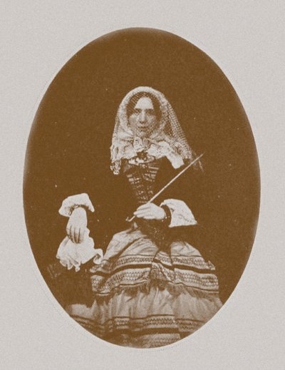 جين فرانشيسكا أغنيس ، سيدة وايلد 1821-1896 بواسطة غير معروف