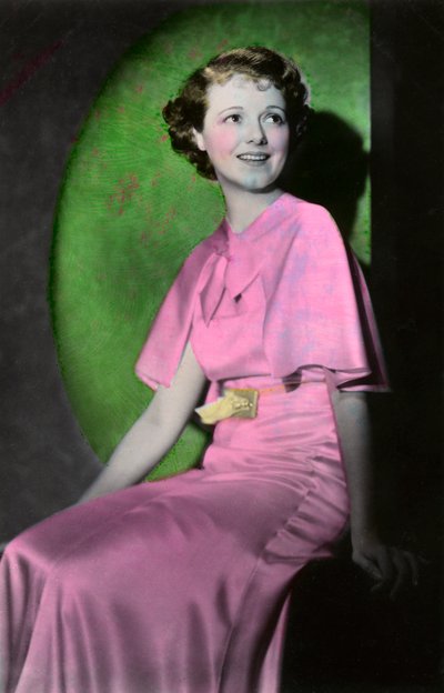 جانيت جاينور 1906-1984 ، الممثلة الأمريكية ، القرن العشرين بواسطة غير معروف