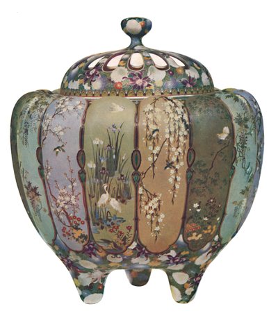 مبخرة يابانية - أدوات Cloisonné ، 1914. بواسطة غير معروف