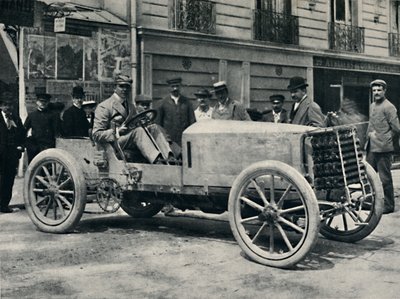 جروت قبل بداية سباق الموت ، 1937 بواسطة غير معروف
