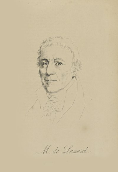 جان بابتيست بيير أنطوان دي مونيه ، Chevalier de Lamarck 1744-1829 ، ج. 1810. بواسطة غير معروف