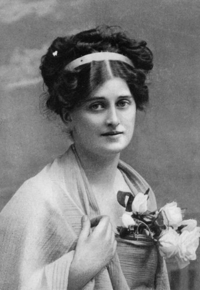 جان أيلوين ، ممثلة ، 1908-1909 بواسطة غير معروف