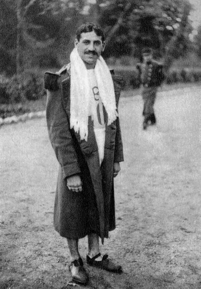 جان بوان ، جندي ورياضي فرنسي ، 1912 بواسطة غير معروف