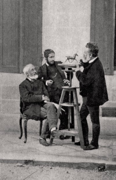 جان لويس إرنست ميسونير ، رسام ونحات فرنسي ، 1880 بواسطة غير معروف