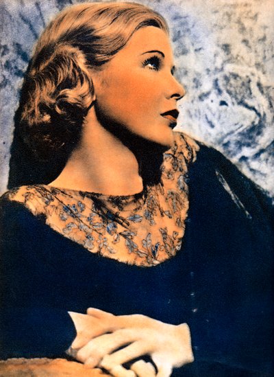 جان موير ، الممثلة الأمريكية ، 1934-1935 بواسطة غير معروف
