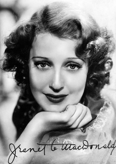 جانيت ماكدونالد 1903-1965 ، المغنية والممثلة الأمريكية ، c1930s-c1940s بواسطة غير معروف