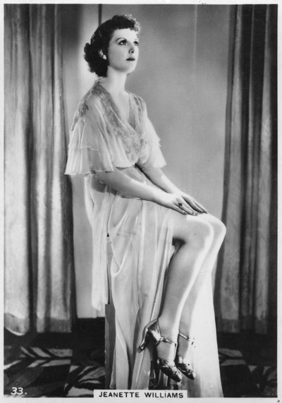 جانيت ويليامز ، c1938 بواسطة غير معروف