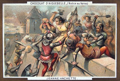 جين Hachette تدافع عن Beauvais ، 1472 ، القرن التاسع عشر بواسطة غير معروف