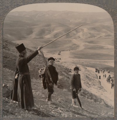 طريق أريحا ، بالقرب من نزل السامريين ، c1900 بواسطة غير معروف