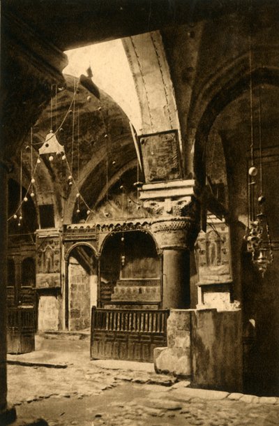 القدس - كنيسة القيامة - كنيسة سانت هيلانة ، c1918-c1939. بواسطة غير معروف