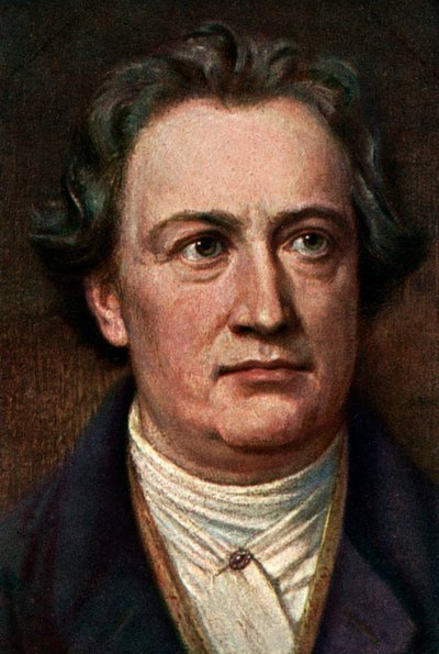 يوهان فولفجانج فون جوته 1749-1832 ، كاتب ألماني ، سنوات 1920 بواسطة غير معروف