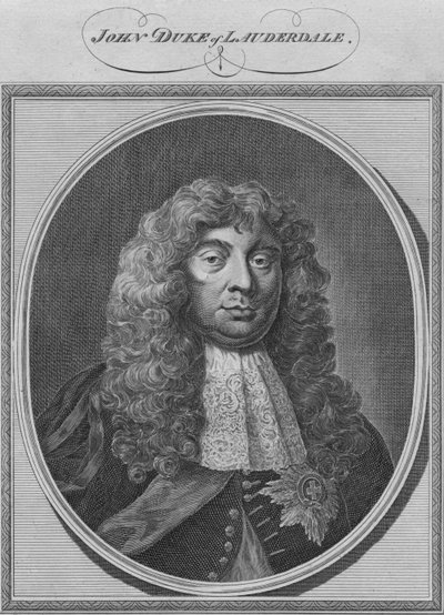جون دوق لودرديل ، 1784. بواسطة غير معروف