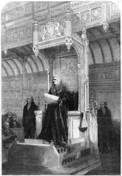 جون إيفلين دينيسون ، رئيس مجلس العموم ، 1857 بواسطة غير معروف