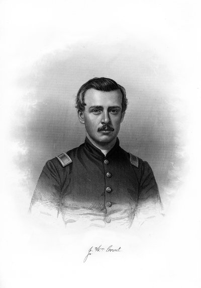 جون وليام جروت ، جندي أمريكي ، 1872 بواسطة غير معروف
