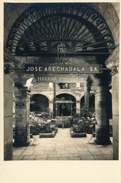 Jose Arechabala SA - Havana Club Rum، c1910 بواسطة غير معروف