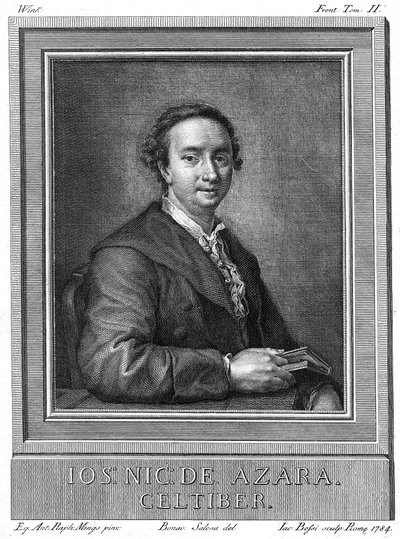 خوسيه نيكولاس دي أزارا 1731-1804 ، دبلوماسي إسباني وراعي الفن والأدب ، 1784 بواسطة غير معروف
