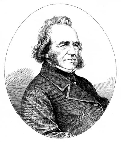 جوزيف باكستون 1801-1865 ، بستاني إنجليزي ومهندس معماري بواسطة غير معروف