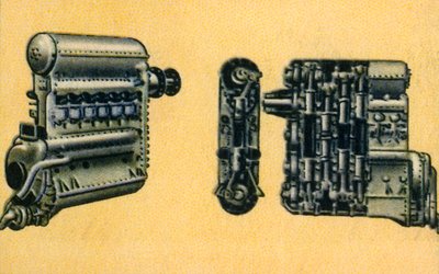 يونكرز 700-800 محرك قوة ديزل قوة حصان ، 1932. بواسطة غير معروف