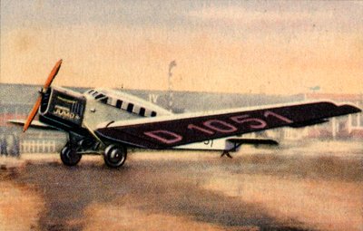 يونكرز جي 24 ديزل ، طائرة ركاب ، 1920 ، 1932. بواسطة غير معروف