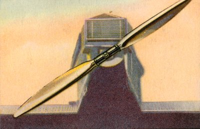 المروحة المعدنية Junkers مع شفرات مجداف قابلة للتعديل ، 1932. بواسطة غير معروف