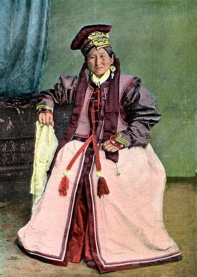 أميرة كالميك ، c1890 بواسطة غير معروف