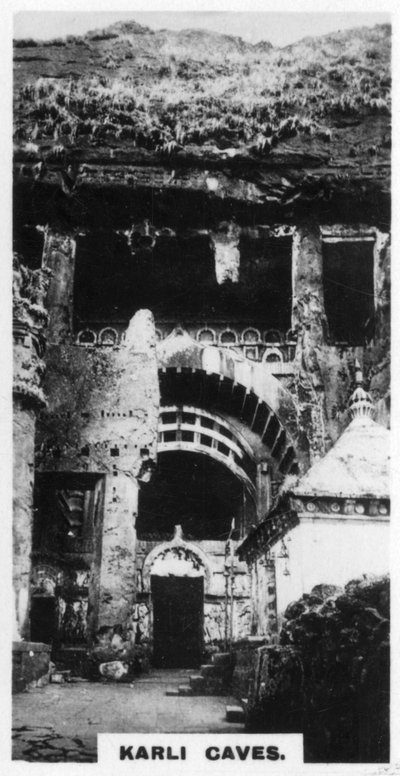 Karli Caves ، الهند ، c1925 بواسطة غير معروف