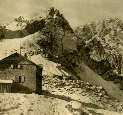 Karlsbaderhütte ، Lienz Dolomites ، النمسا ، c1935. بواسطة غير معروف
