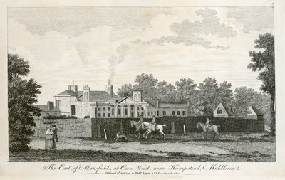 كينوود هاوس ، هامبستيد ، لندن 1792 بواسطة غير معروف