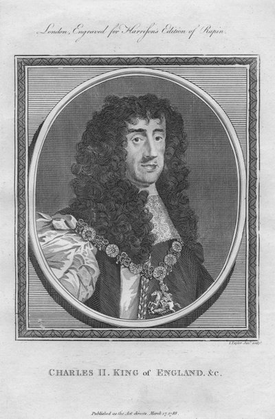 الملك تشارلز الثاني 1788. بواسطة غير معروف