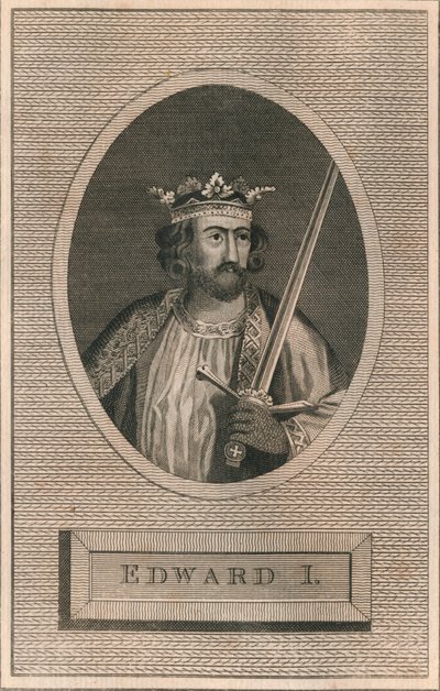 الملك إدوارد الأول ، 1793 بواسطة غير معروف