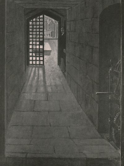 قبر الملك إدواردز أسفل كنيسة ألبرت التذكارية ، وندسور ، 1910. بواسطة غير معروف