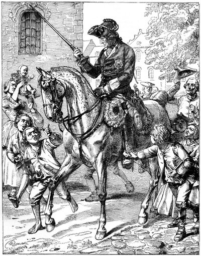 الملك فريدريك الثاني من بروسيا 1712-1786 ، القرن التاسع عشر بواسطة غير معروف