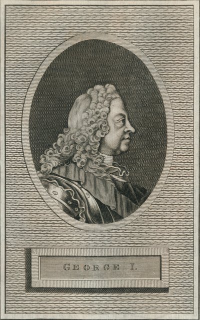الملك جورج الأول ، 1793 بواسطة غير معروف