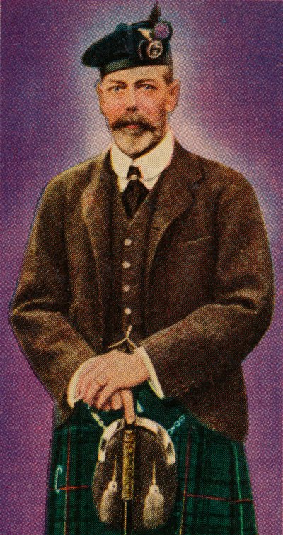 الملك جورج الخامس في فستان هايلاند ، 1935 بواسطة غير معروف