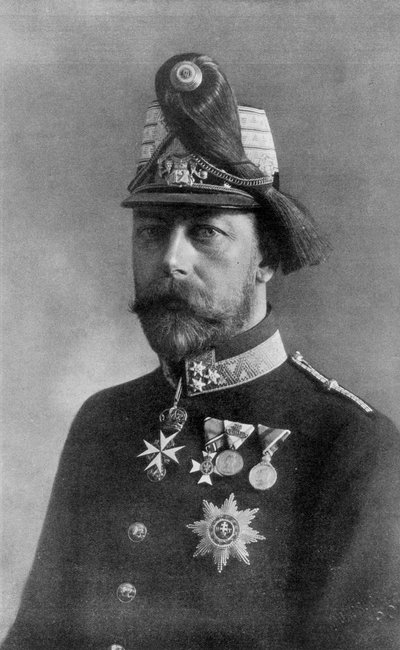 الملك جورج الخامس ، بالزي النمساوي ، 1910 بواسطة غير معروف