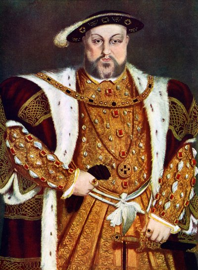 الملك هنري الثامن ، c1538-1547 ، c1900-1920 بواسطة غير معروف